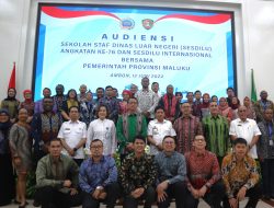 Jadi Peserta Diklat Sesdilu Internasional, Empat Negara Anggota Melanesian Spearhead Groups Berkunjung ke Maluku