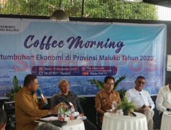 Jelang Akhir Tahun 2023, Dinas Kominfo Maluku Selenggarakan Coffee Morning Dengan Pimpinan Media