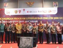 Sekda Hadiri Pencanangan Program Literasi & Inklusi 1000 Guru