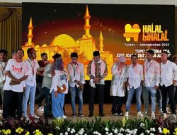 Patta Membacakan Sambutan Gubernur Maluku Pada Halal Bi Halal Masyarakat Tulehu di Jakarta