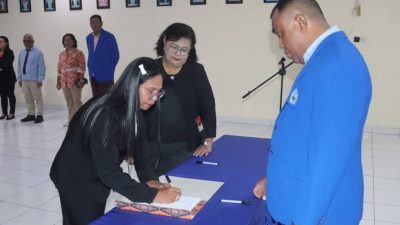 Dr. Meigy Mailoa Dilantik Kembali Pimpin Prodi Teknologi Hasil Perikanan Unpatti