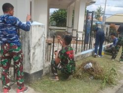 Sambut Nataru, Lanud Pattimura Gelar Bakti Sosial di Gereja Betlehem Efrata Dan Santo Ignatius