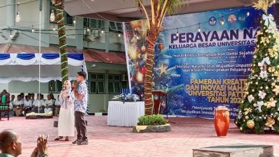 Perayaan Natal Universitas Pattimura 2025, Wujudkan Damai Sejahtera dan Kreativitas Mahasiswa