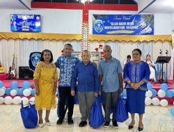 DPD GAMKI Maluku Rayakan Natal 2025 Bersama Tuagama GPM, Salurkan Paket Sembako