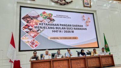 Pemerintah Provinsi Maluku Tegaskan Stok Pangan Tersedia Hingga Melewati Puasa, Imlek dan Nyepi