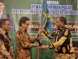 DPP IKAPATTI Diharapkan Mampu Memperkuat Kontribusi Alumni Unpatti  Bagi Pembangunan Daerah Maupun Nasional.