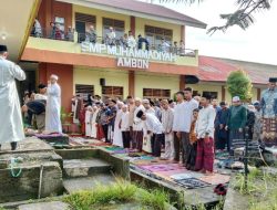 Muhammadiyah Maluku Gelar Sholat Id, Serukan Kebaikan Sepanjang Waktu