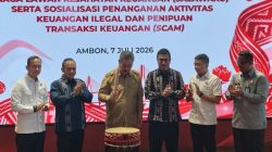 Lawan Scam dan Kejahatan Keuangan Digital, Polda Maluku–OJK Luncurkan Gerakan SALAWAKU