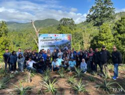 Gerakan “BETA TANAM”: OJK Maluku dan Industri Keuangan Hijaukan Negeri Rutong dengan Pohon Produktif