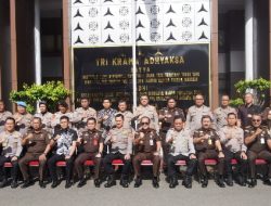 TEGASKAN KOMITMEN PENEGAKAN HUKUM PROFESIONAL,  KAPOLDA MALUKU PERKUAT SINERGI DENGAN KAJATI