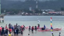 Semarak HUT RI, HUT Provinsi dan HUT GPM, Jemaat Gatik Gelar Lomba Dayung Galala-Poka