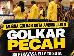Lima Ketua Kecamatan Tolak Musda Golkar, Dugaan Rekayasa Elly Toisutta Jadi Pemicu