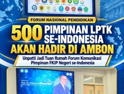 “Baku Kele Toma Maju”, Unpatti Siap Jadi Tuan Rumah Forkom Pimpinan FKIP se-Indonesia